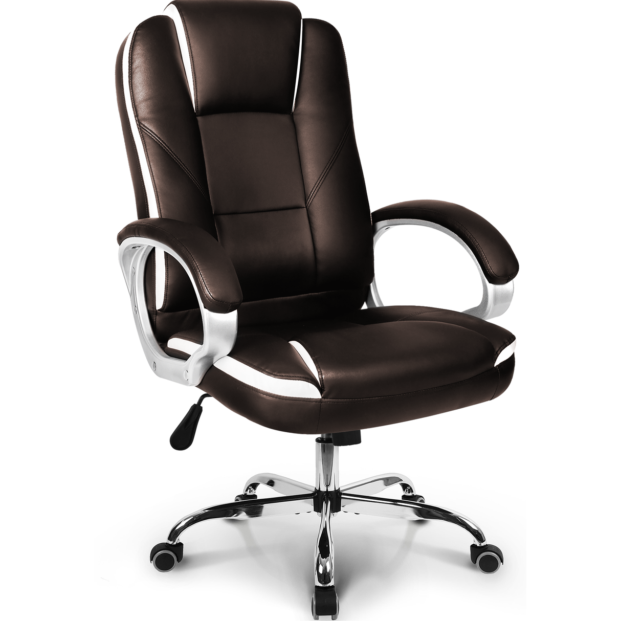 PU Office Chair BLC Brown