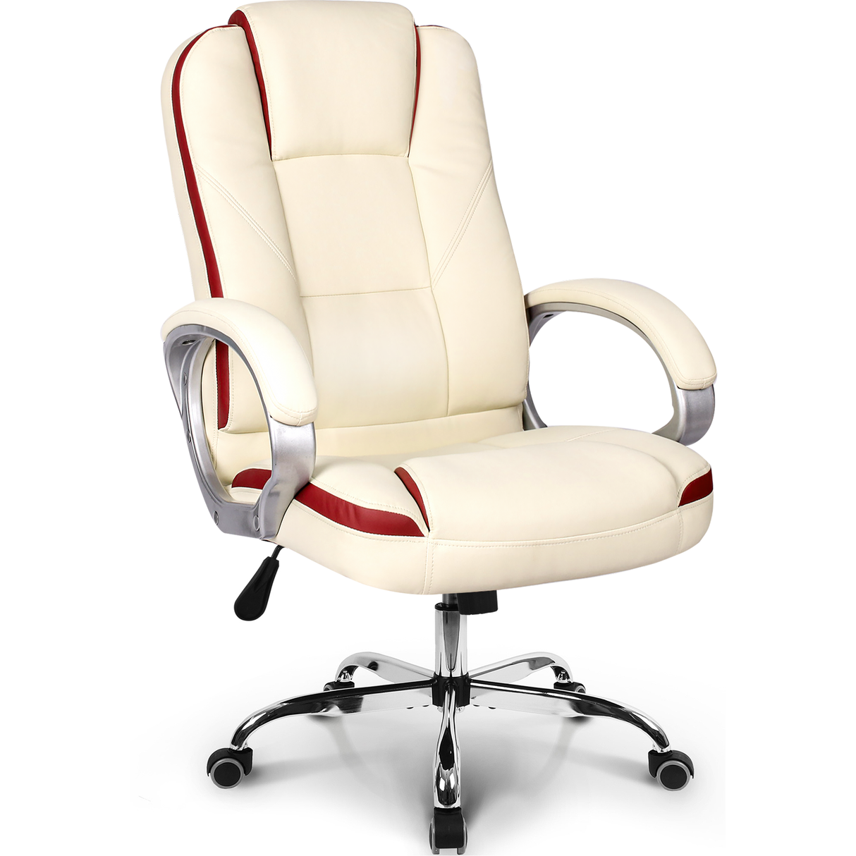 PU Office Chair BLC Ivory