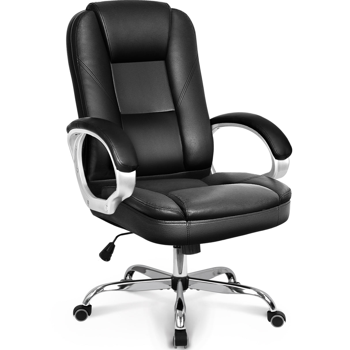 PU Office Chair BLC Jet Black