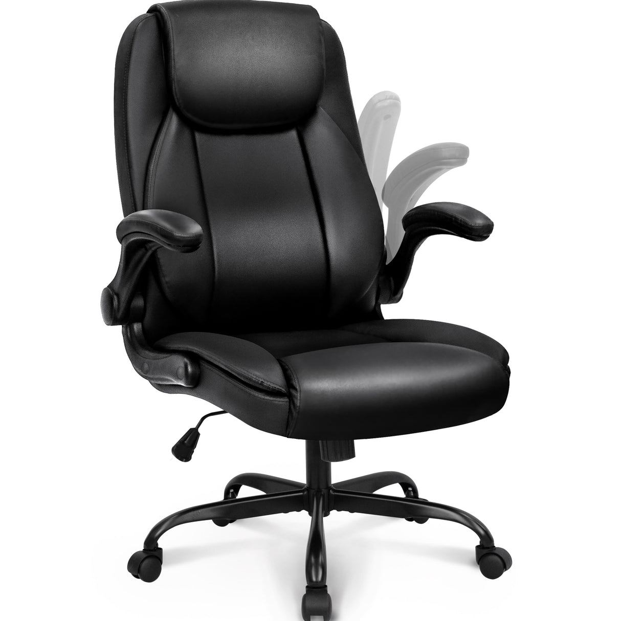 PU Office Chair HPAC Black